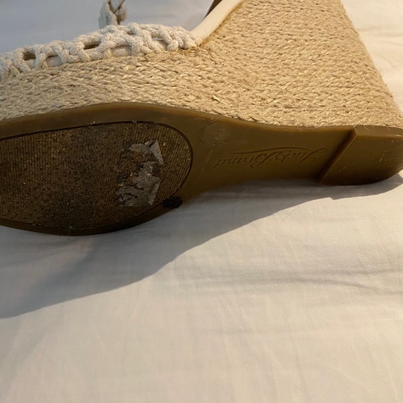 Cream Macrame Wedge by Lucky - Picture 5 of 5